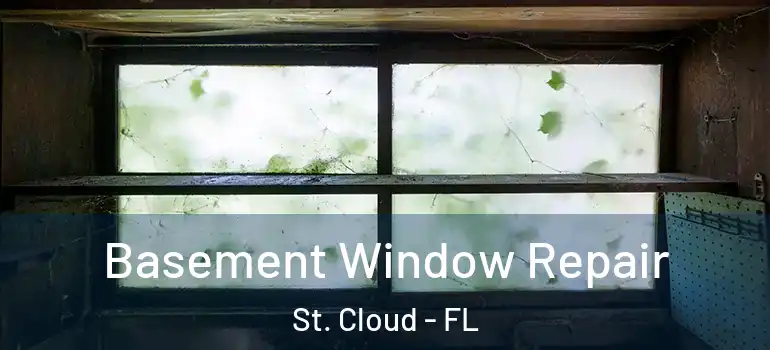  Basement Window Repair St. Cloud - FL