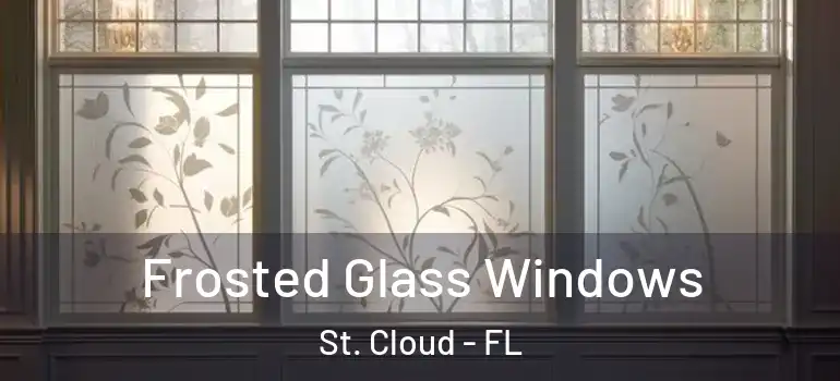  Frosted Glass Windows St. Cloud - FL