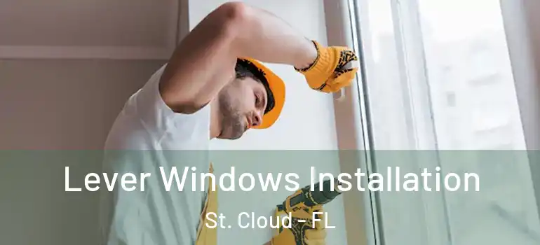  Lever Windows Installation St. Cloud - FL