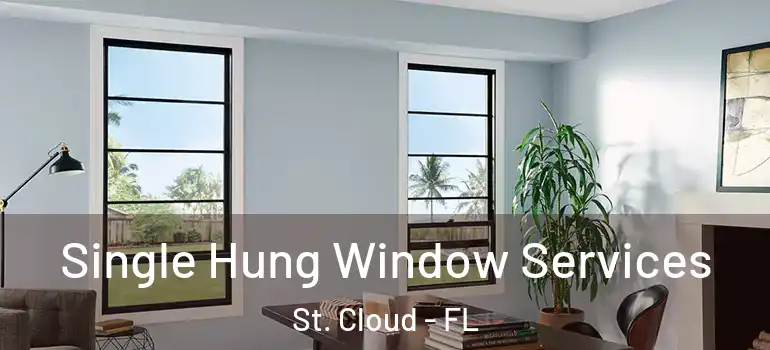  Single Hung Window Services St. Cloud - FL