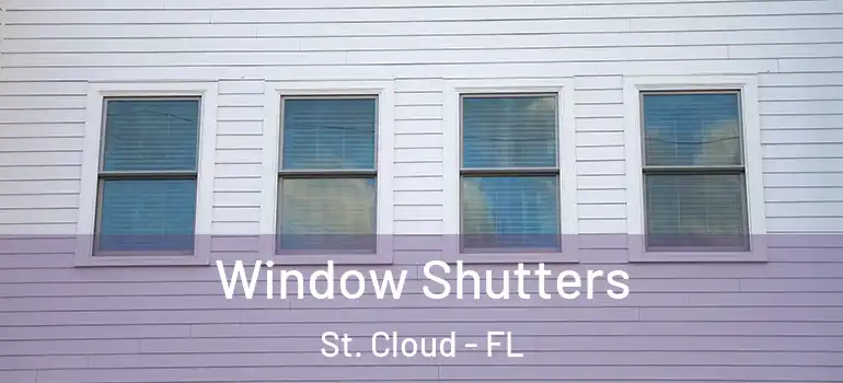  Window Shutters St. Cloud - FL